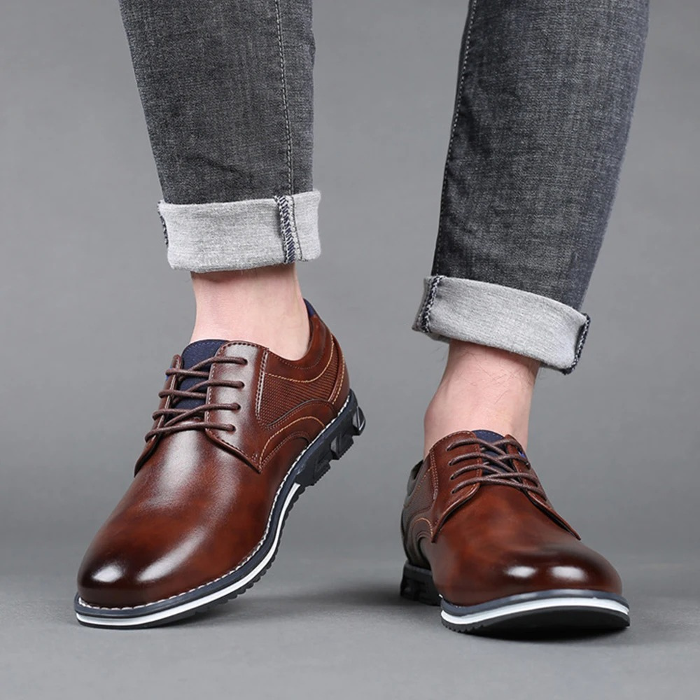Pim | Stijlvolle Leren Schoenen