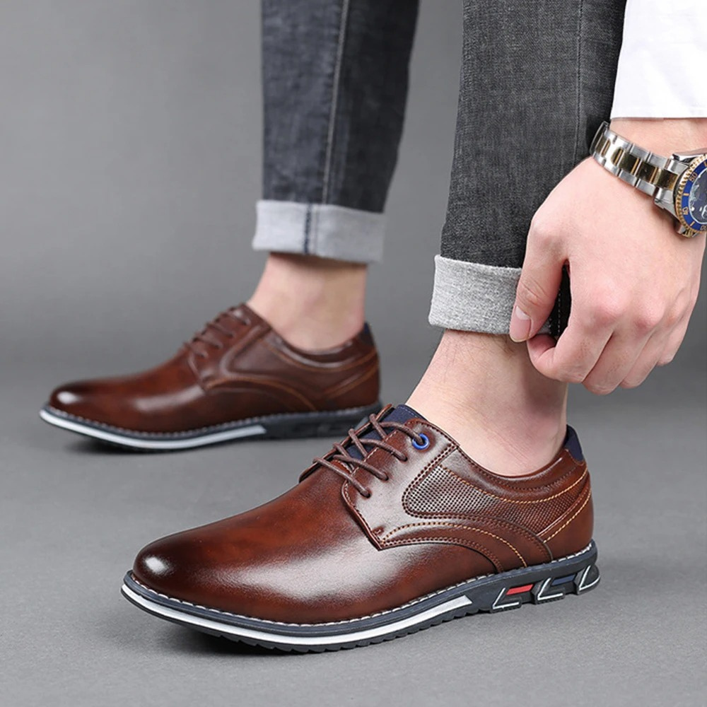 Pim | Stijlvolle Leren Schoenen