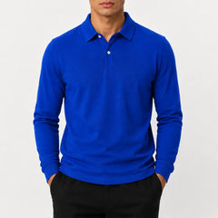 Polo met lange mouwen
