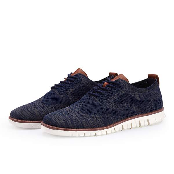 Matthijs klassieke herenschoenen in de kleur Blauw voor heren in Heritage stijl geschikt voor alle seizoenen.