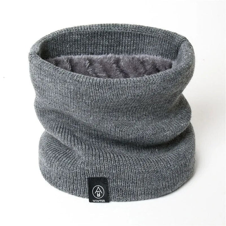 Mieke | Warme & stijlvolle nekwarmer in de kleur Grijs voor dames in Lounge stijl ideaal voor de winter