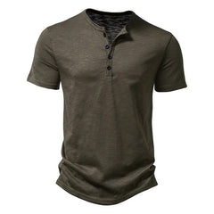 Mila | Casual Poloshirt voor Mannen in de kleur Donkergroen voor heren in stijl geschikt voor alle seizoenen.