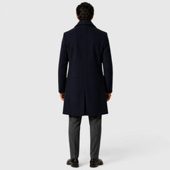 Trenchcoat slim fit met knoopsluiting