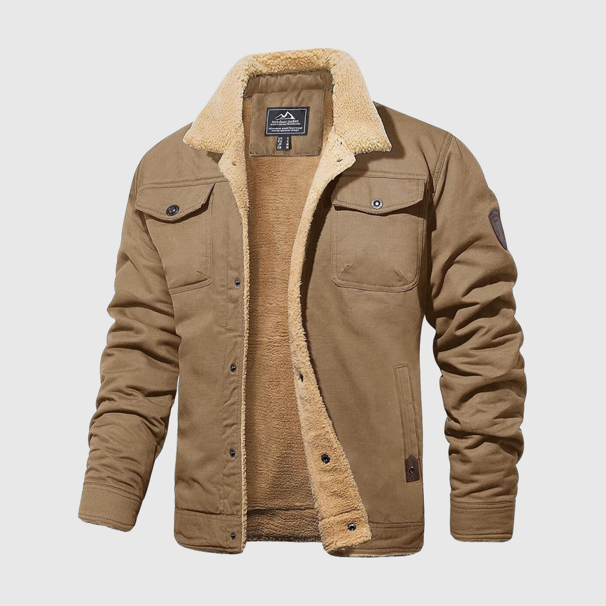 Hugo Lined Bomber Jacket afbeelding 3