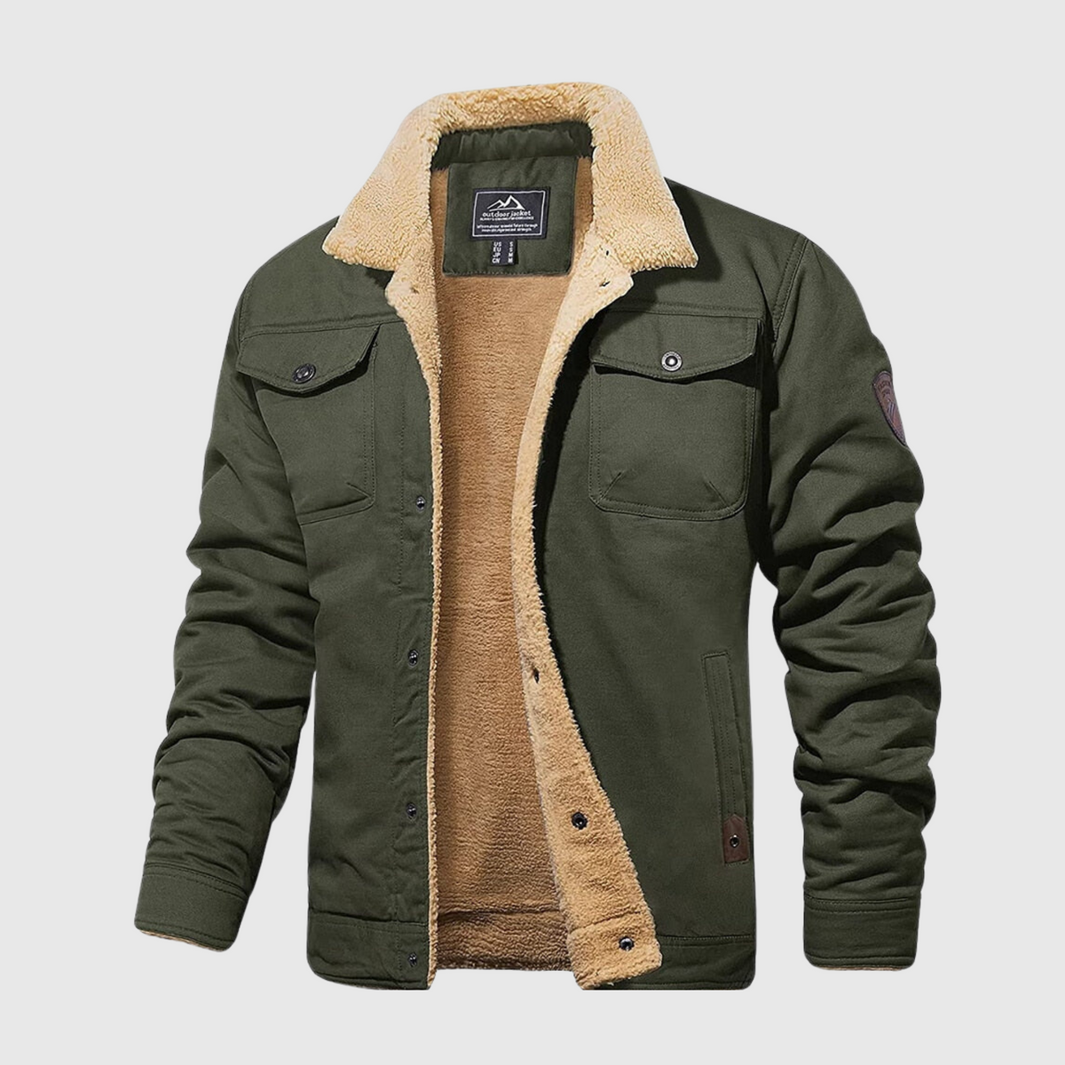 Hugo Lined Bomber Jacket afbeelding 2