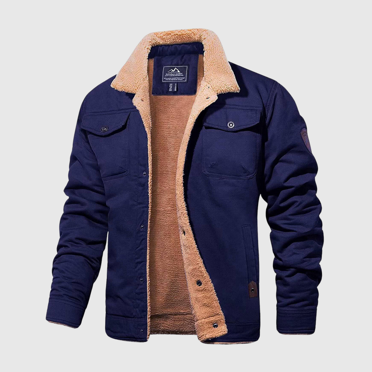 Hugo Lined Bomber Jacket afbeelding 7