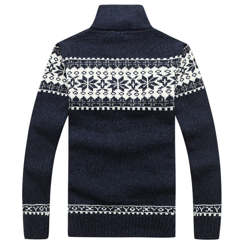 Hugo | Christmas Snowflake Wool Sweater afbeelding 1