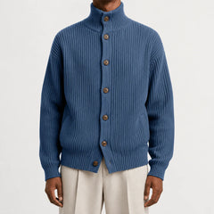 Cardigan met roll neck