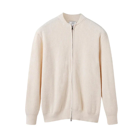 Olivier | Zacht katoenen gilet in de kleur Beige voor heren in stijl geschikt voor alle seizoenen.