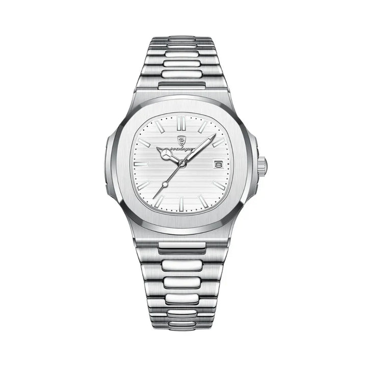 Philippe | Waterdichte klassieke horloge voor mannen in de kleur Wit voor heren in Outdoor stijl geschikt voor alle seizoenen.