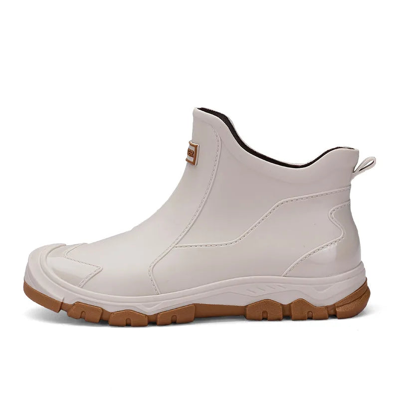 Enkellaarzen met slip-on design