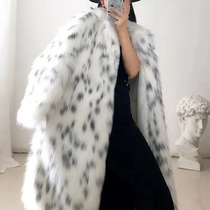 Sofie | Luxe nepbontjas in de kleur Wit voor dames in stijl ideaal voor de herfst.