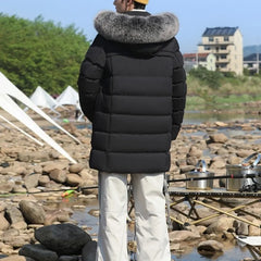 Parka met faux fur capuchon