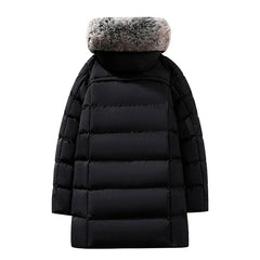 Parka met faux fur capuchon