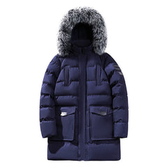 Parka met faux fur capuchon