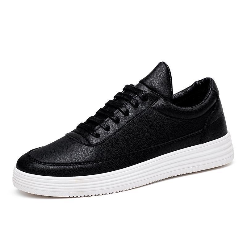 Louis | Casual leather tennis sneakers afbeelding 1
