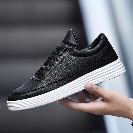 Louis | Casual leather tennis sneakers afbeelding 6