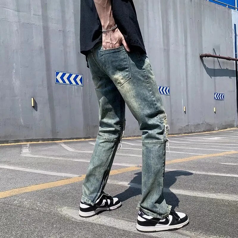 Thijs | Casual herenbroek in de kleur Blauw voor heren in stijl ideaal voor de winter
