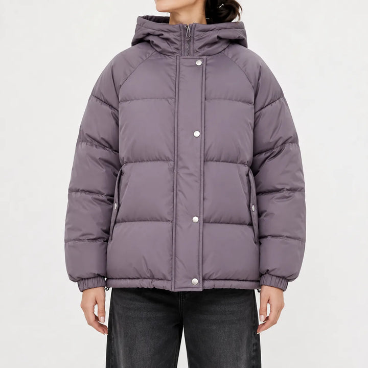 Hooded puffer jacket