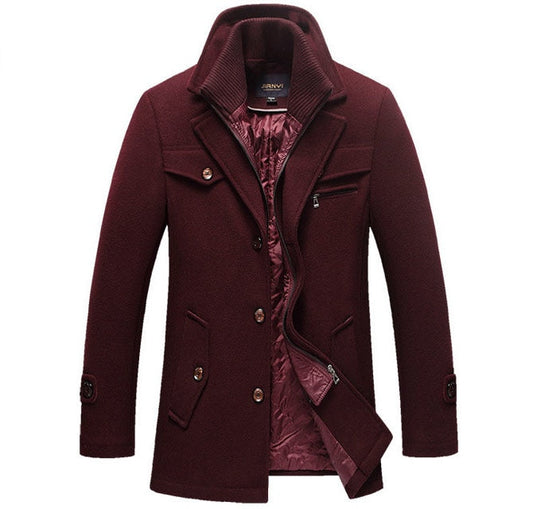 Ralph | Winter wool warm pea coat afbeelding 6