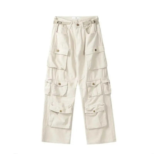 Yara | Casual overall met meerdere zakken in de kleur Abrikoos voor dames in Streetwear stijl geschikt voor alle seizoenen.