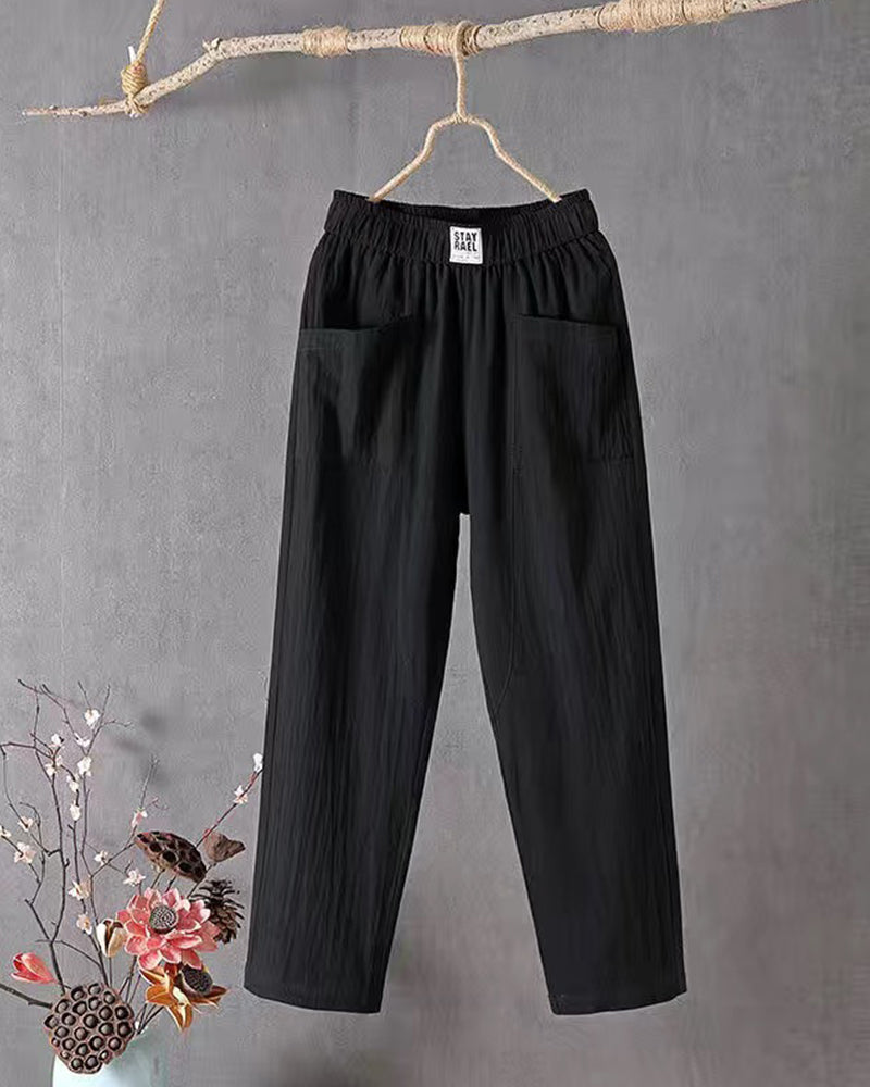 Pantalon voor vrouwen in de kleur Zwart voor dames in Formal stijl ideaal voor de herfst.